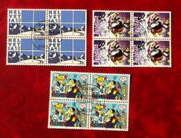 4 er Block Nr.828/829/830 mit VollStempel Bern