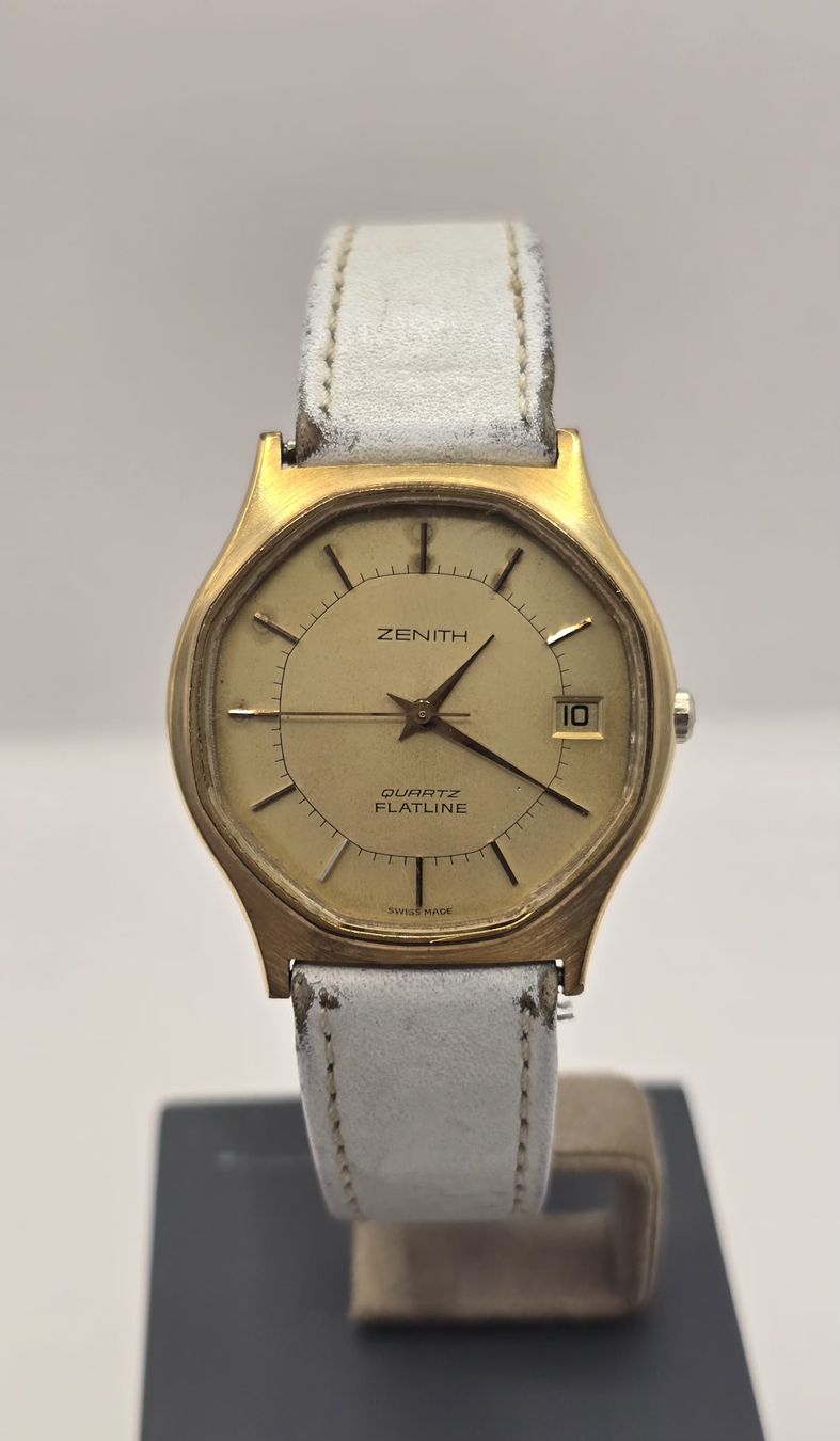 Zenith Montres: Zenith Flatline Quartz Date 33,7mm – Défectueux à Minusio par AGSuhren