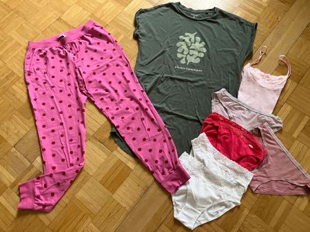 Unterwäsche-Nachtwäsche Paket Gr. 38