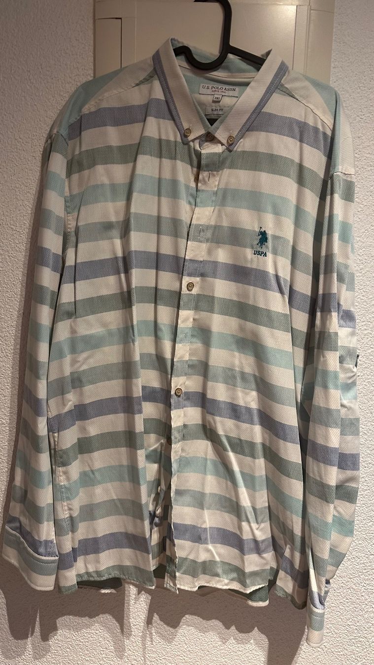 Camicie: USPA Langarmhemd 3XL Slimfit – Nuovo (secondo la descrizione) da Gipf-Oberfrick venduto da Rogero_1965