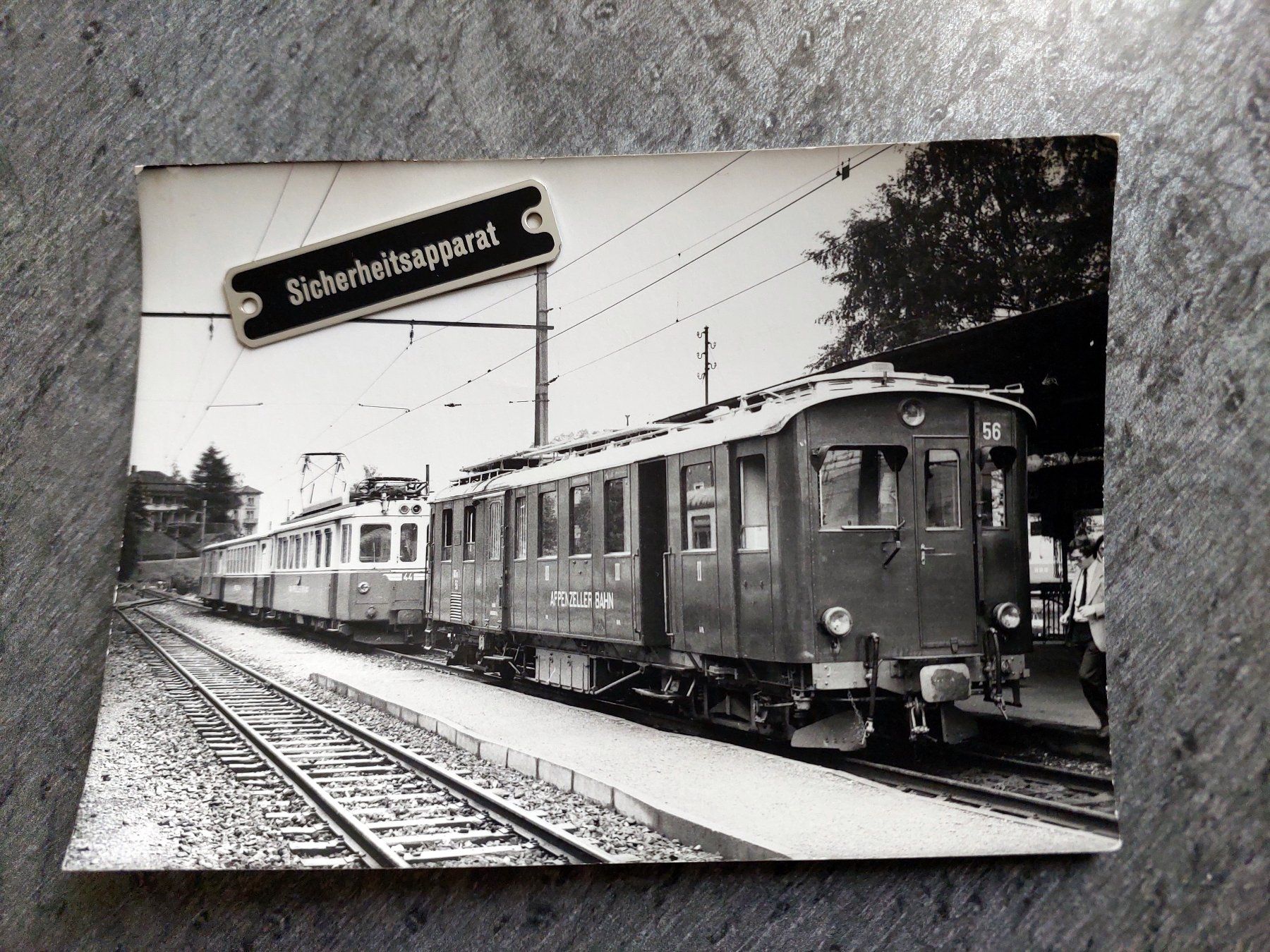 Cartoline postali: Appenzellerbahn Triebwagen - Foto – Usato da Schönenwerd venduto da Steidi