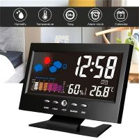 Digital Reisewecker/Wetter-Uhr mit Temperatur und Hygrometer
