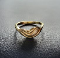 Gold 585 Ring Mit Brillanten