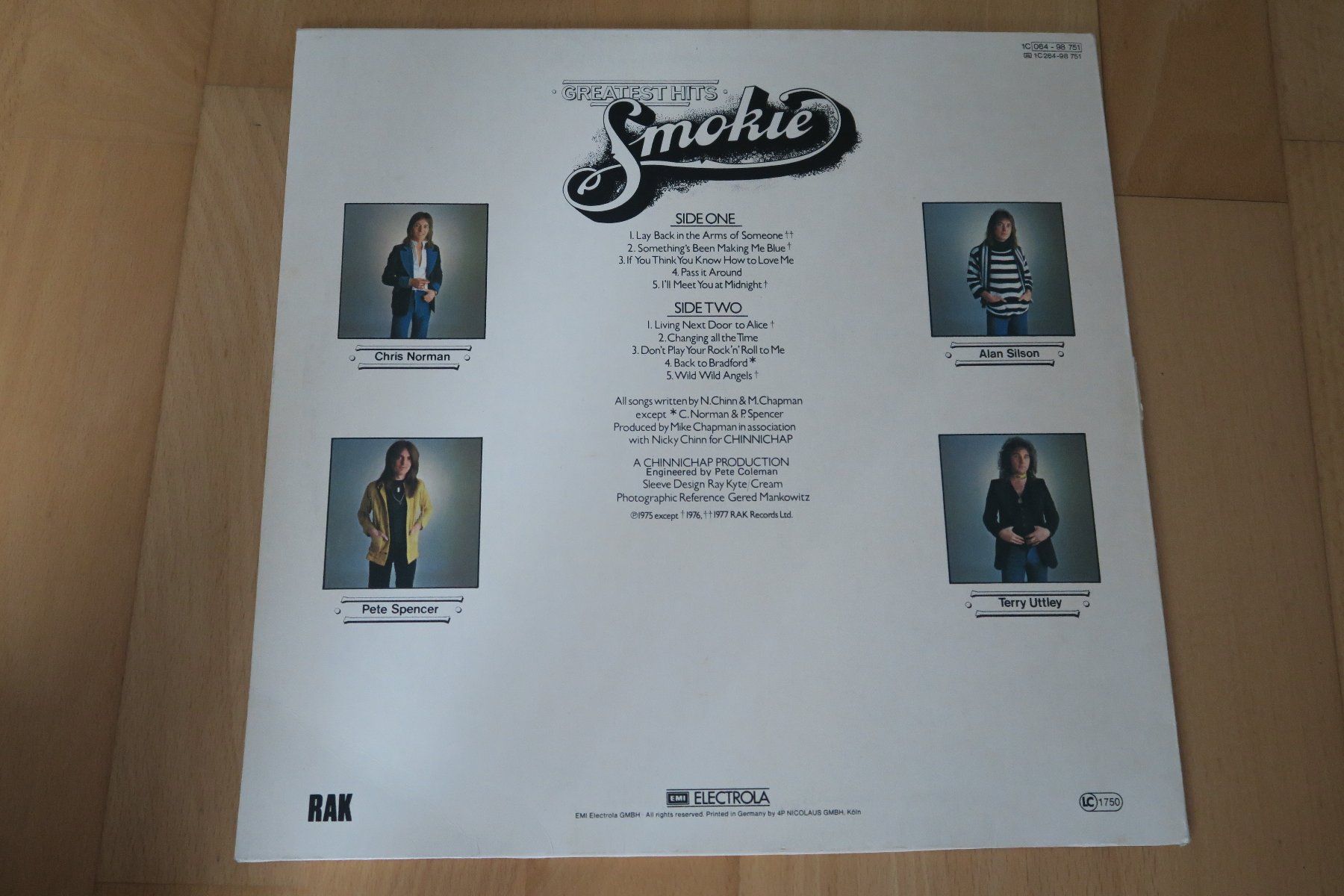 Dischi in vinile: Smokie – Greatest Hits – Usato da Thun venduto da Karibu70 1