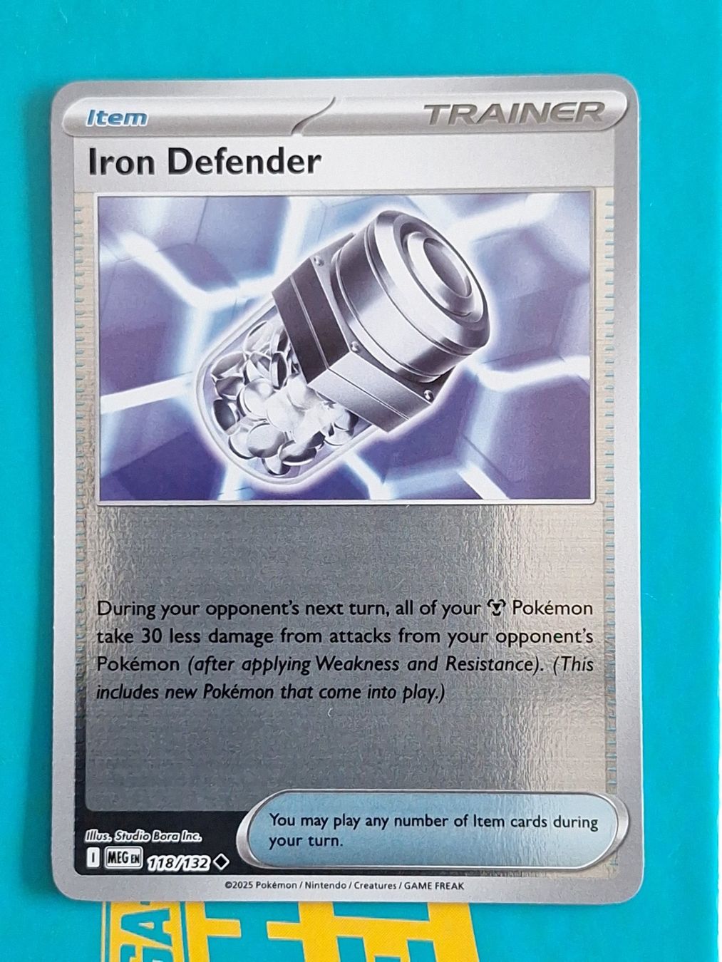 Pokémon Carte collezionabili: Iron Defender - Reverse Holo Pokemon Mega Evolution #1.8 – Usato da Altstätten SG venduto da GGsGameshop