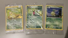 Pokemon 25th Anniversary XXL Starter Karten Gen. 2-4