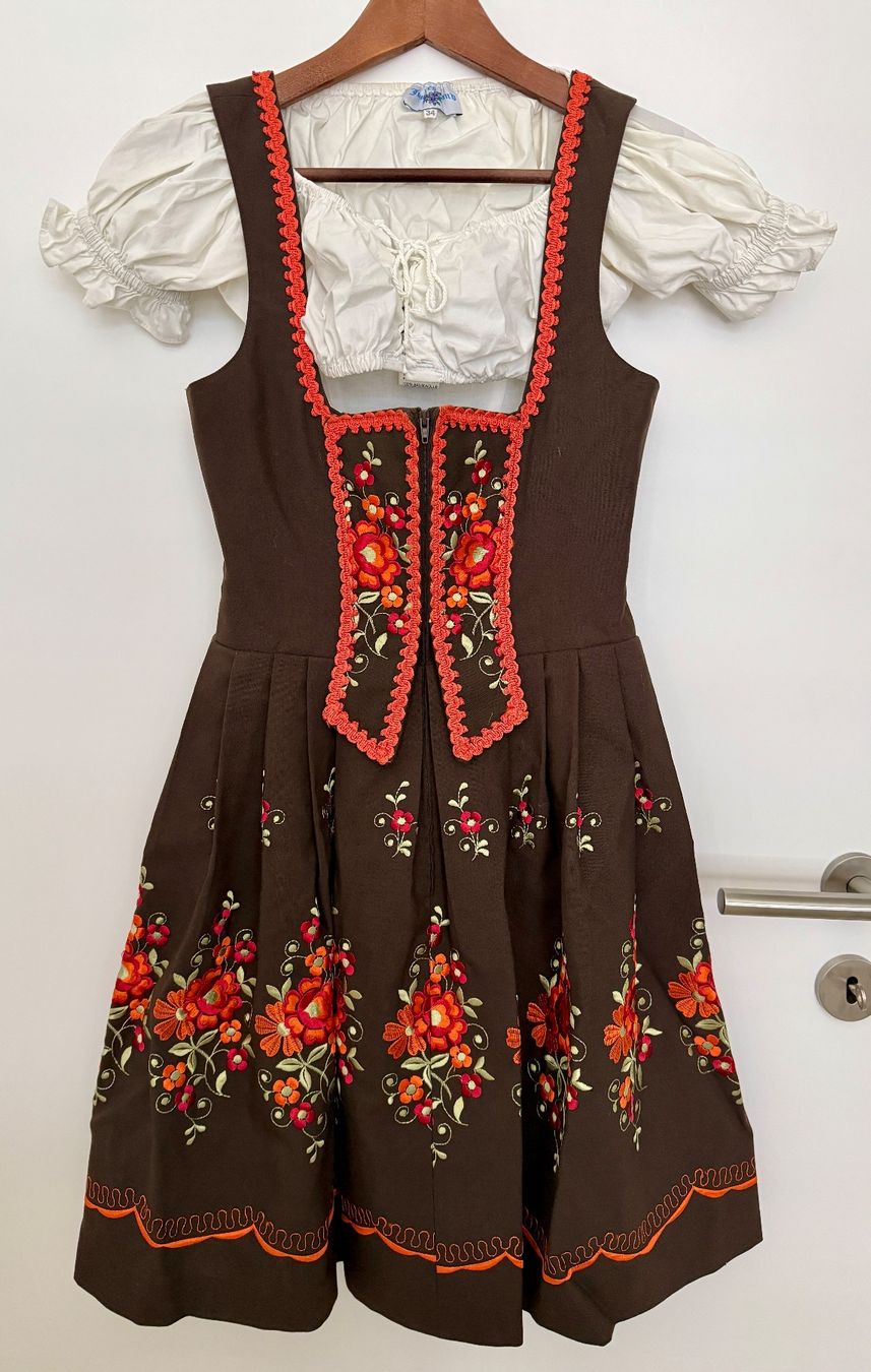 Vestiti: Orig. Rose Dirndl - Gr. 34 – Usato da Horgen venduto da T2305 1