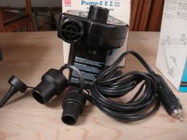 Elektrische Luftpumpe 12V - ideal für Badesaison!