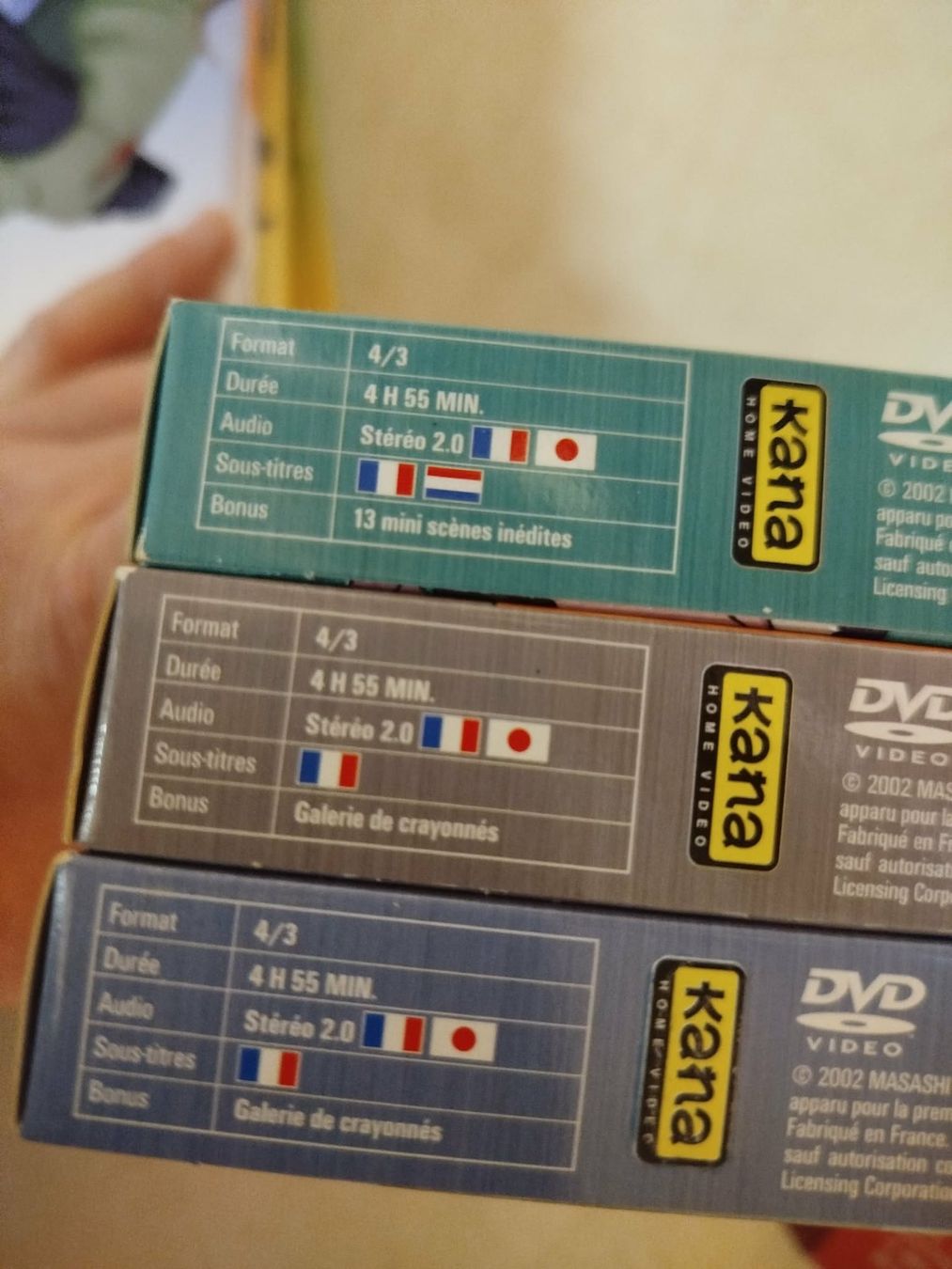 Tutti i DVDs: Dvd  Naruto Shippuden  1-8 – Usato da La Chaux-de-Fonds venduto da Emmaus2300CDF 9