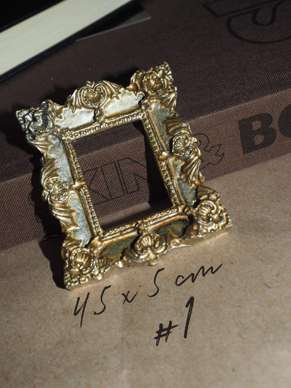 Tutte le decorazioni: Goldene Barock Mini-Bilderrahmen | handgemacht – Nuovo e nell'imballaggio originale da Luzern venduto da MweziMystique 2