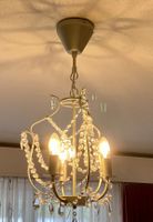 Kristall Kronleuchte Ikea mit Lampen - 3-flammig