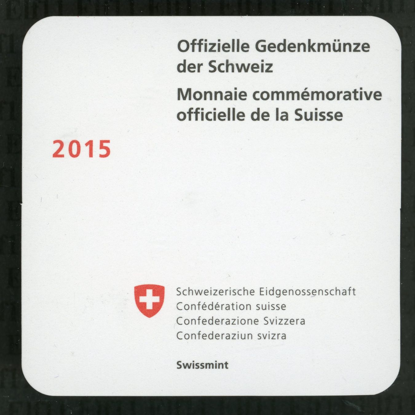 Tutti le monete: CHF__20.00 2015 Hornussen PP 20 Franken – Nuovo e nell'imballaggio originale da Widnau venduto da Elf11 2