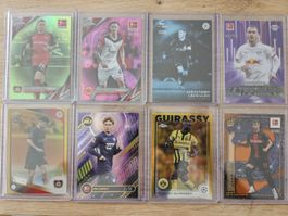 Topps Bundesliga 8er-Set alle nummeriert
