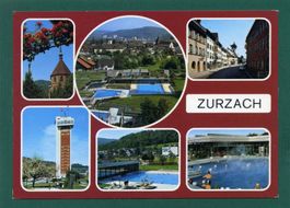 Zurzach, 1998, Mehrbilderkarte, gelaufen, Grossformat
