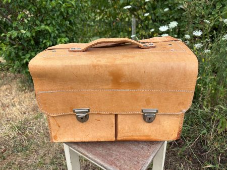 schöne Vintage Ledertasche