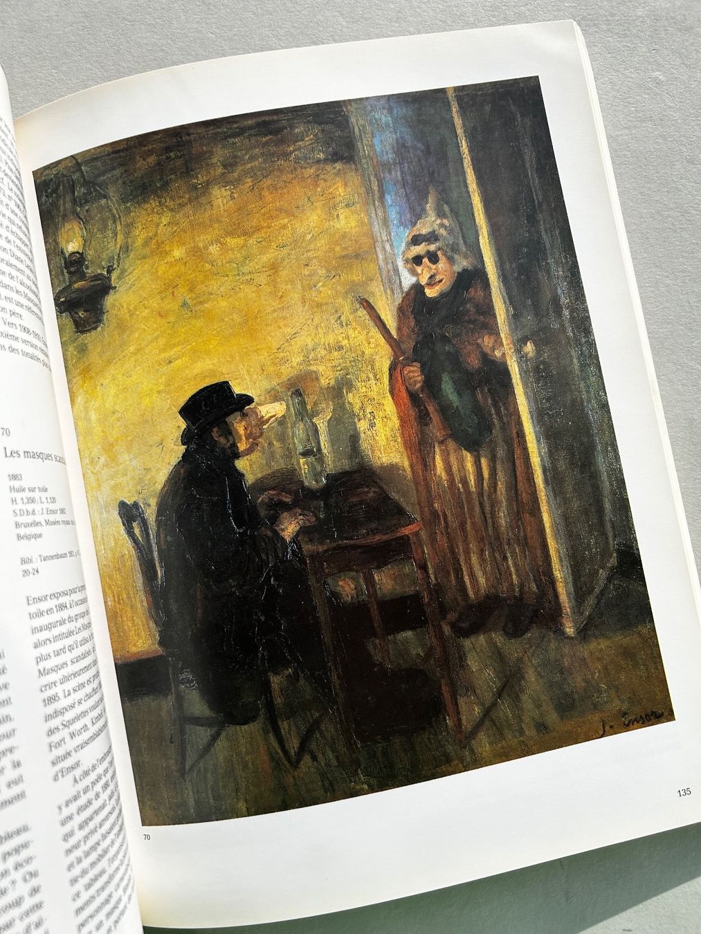Libri: James ENSOR  Ausstellungskatalog 1990 Petit Palais – Usato da Zürich venduto da Coffeetable88 2