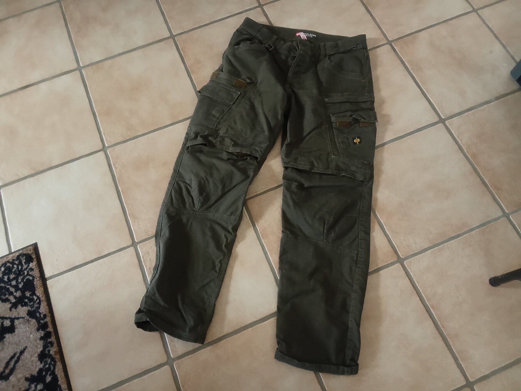 Engelbert Strauss Jeans: Engelbert Strauss Cargojeans vintage oliv Gr. 52 – Usato da Riniken venduto da Kandergrund86 6