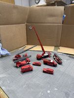 Modellautos Feuerwehr Mercedes-Benz, 8 Stück, Rarität!