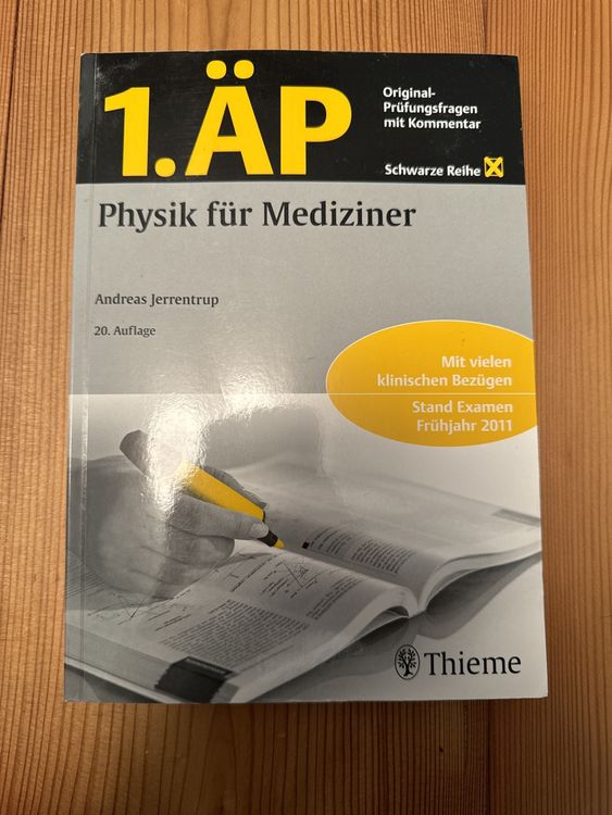 1. ÄP Physik für Mediziner schwarze Reihe | Kaufen auf Ricardo