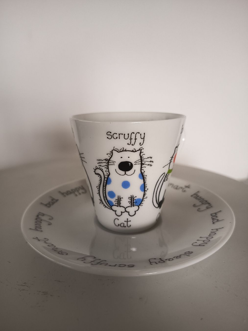 Tazze: Espresso Tasse Katze Von Java, neu  – Nuovo (secondo la descrizione) da Wangen b. Olten venduto da crea_look 1