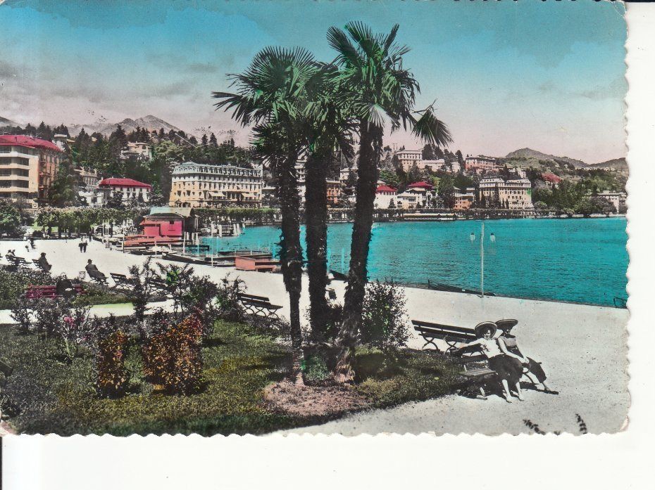 Cartoline postali: Lugano 1960 – Usato da Bürglen TG venduto da StampGraf