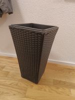 Blumentopf Rattan