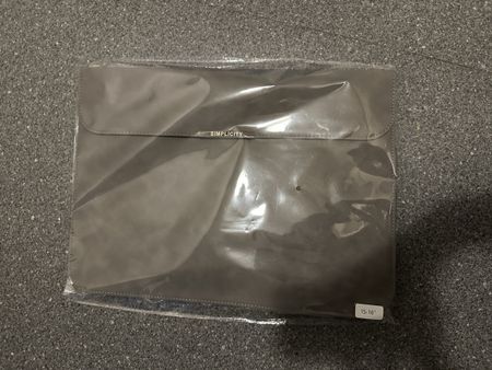 Universal 16" Leder Laptop Tasche Notebook Sleeve mit Magnet