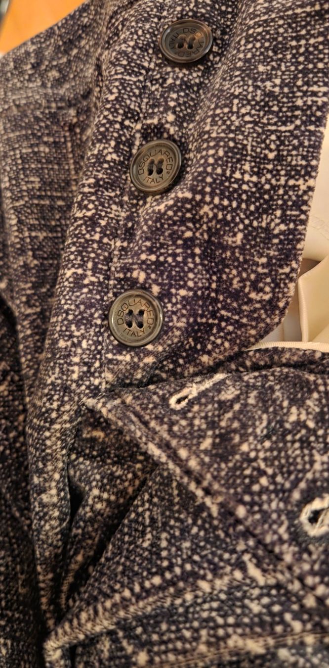 Pantaloni: Samthose DSQUARED2 Dreiviertellänge, NEU, Gr. 40 – Nuovo e nell'imballaggio originale da Wettswil venduto da doe_x6nz 9