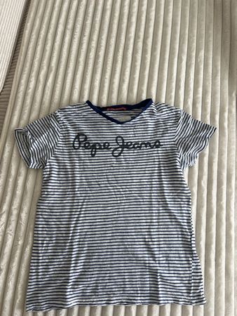 PEPE JEANS T SHIRT GESTREIFT GR 10/xs