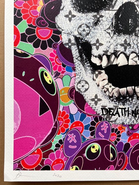 DEATH NYC: Murakami Damien Hirst Skull | Kaufen auf Ricardo