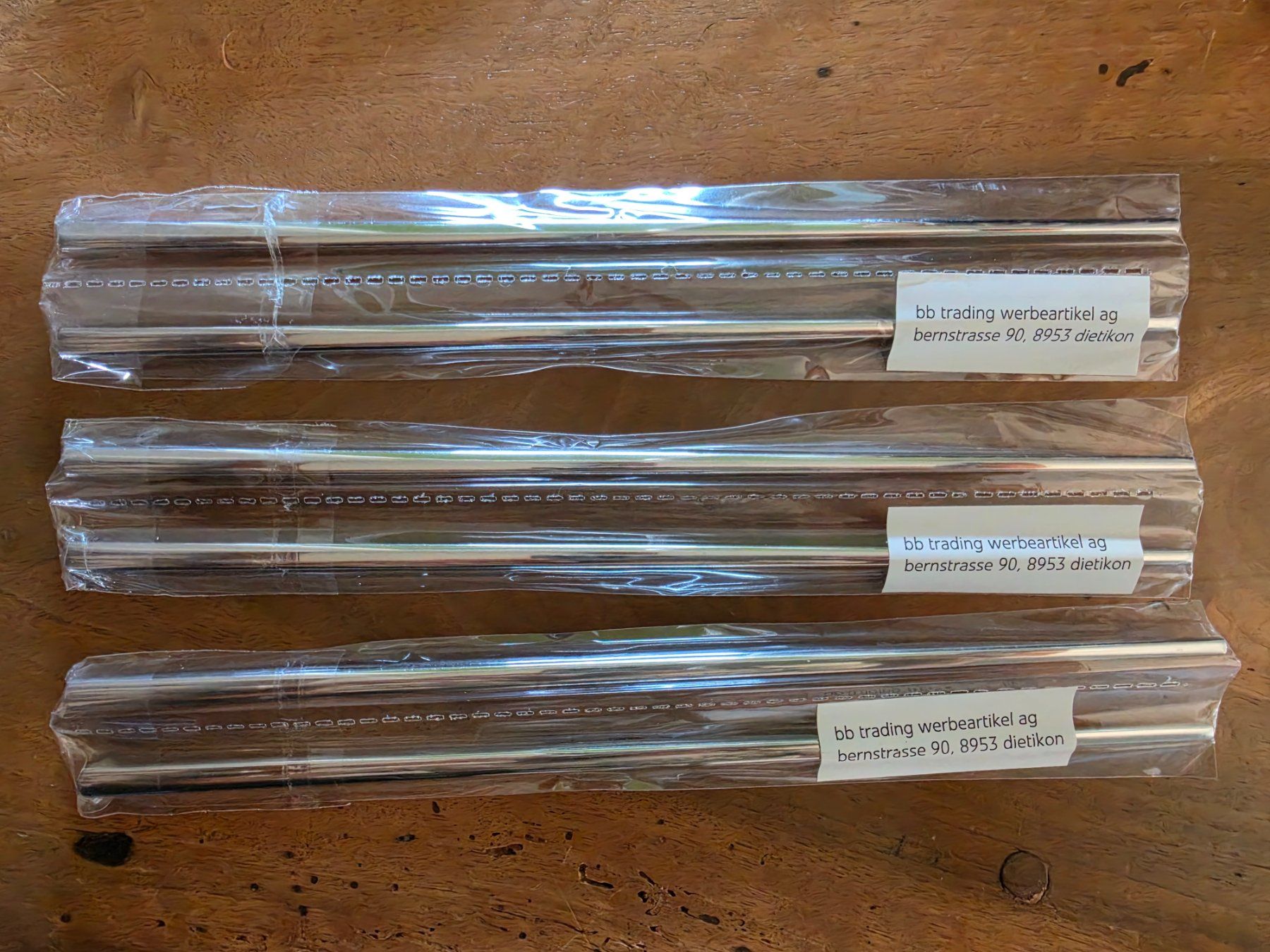 Set di posate: 3 x Camel Essstäbchen Metall (OVP) – Nuovo e nell'imballaggio originale da Stäfa venduto da flamingo_17 1