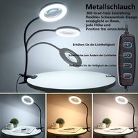 Led Lupenleuchte Mit 3 Lichtfarben-Modi