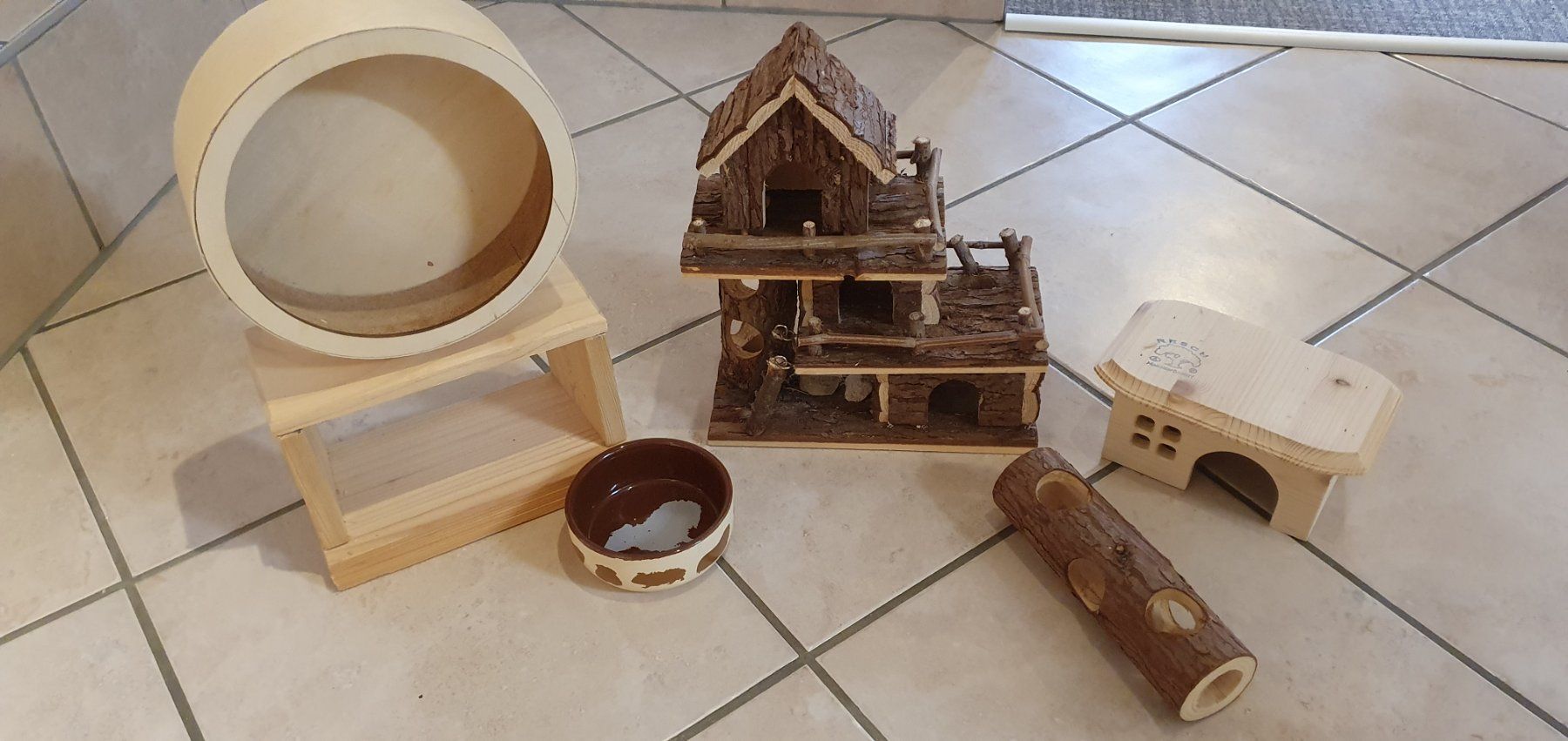 Gabbie, trasporto & Sicurezza: Cage rongeur fait maison + accessoires – Usato da Moutier venduto da Matteoleroux 8