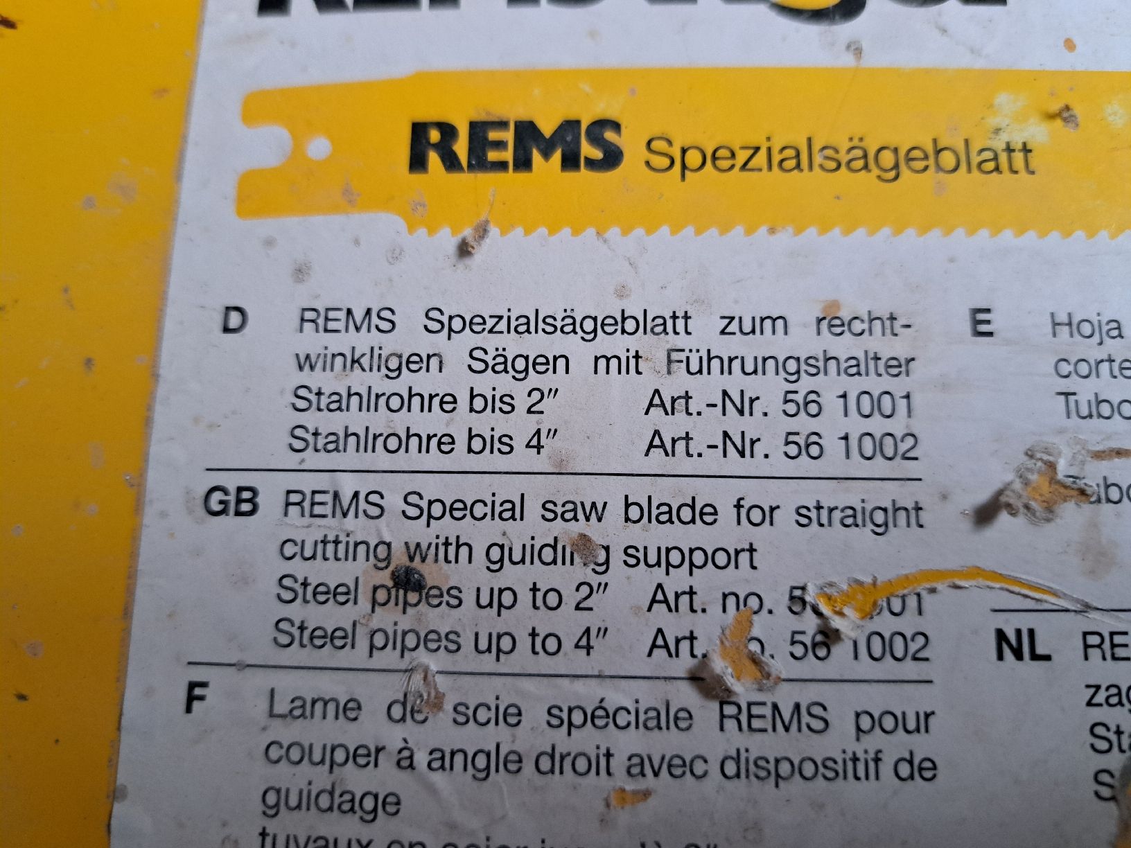 Tutte le macchine: RemsTiger – Usato da Tegerfelden venduto da Spick67 2