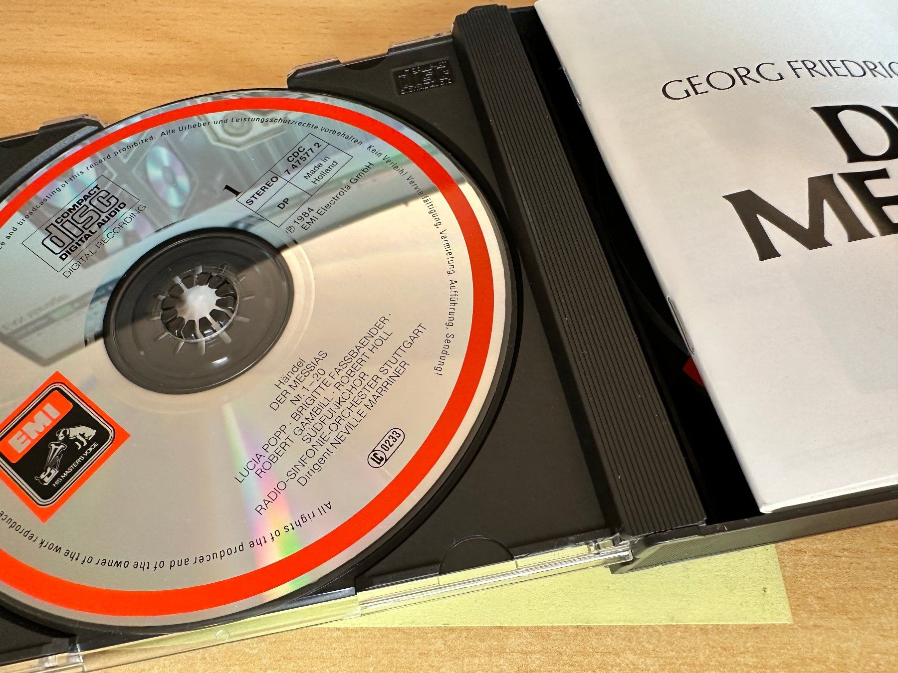 CD: Händel – Der Messias - 2 CD – Usato da Rikon im Tösstal venduto da Alpenmutz 2