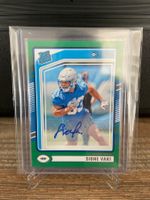 Sione Vaki Rated Rookie Auto Panini Donruss Football2024