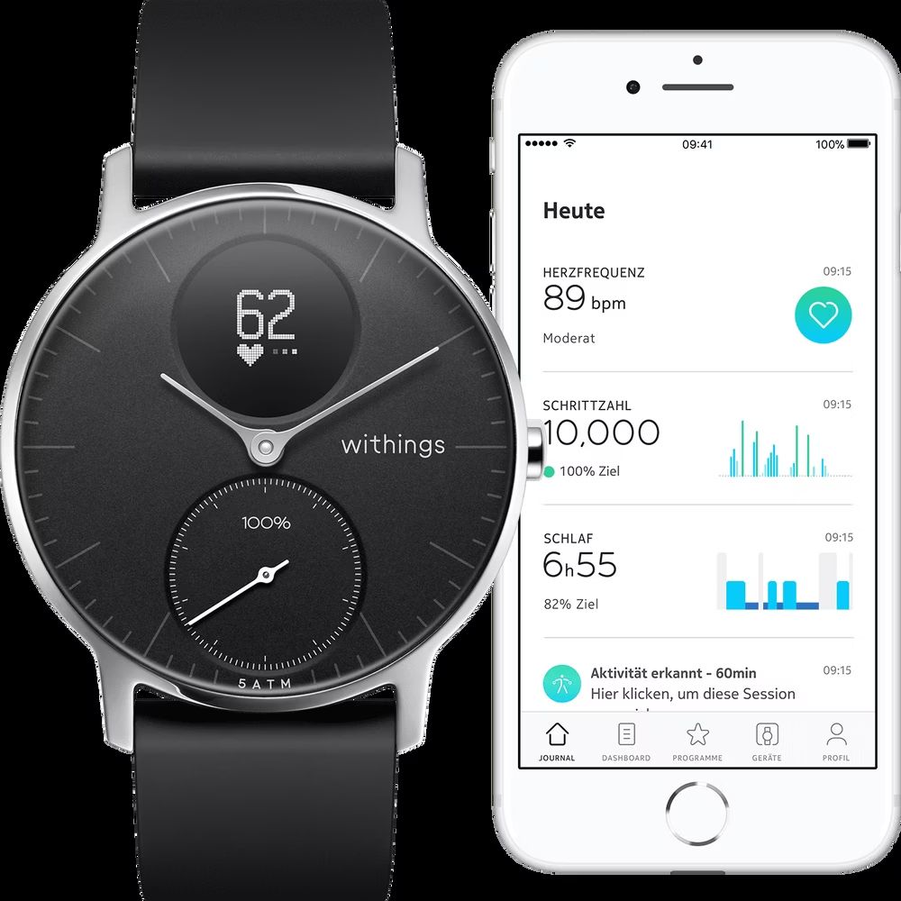 Nokia Smartwatch: Nokia Withings Steel HR Smartwatch – Usato da Bülach venduto da Recherchieren 6