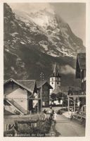 Grindelwald (BE) Dorf mit Eiger