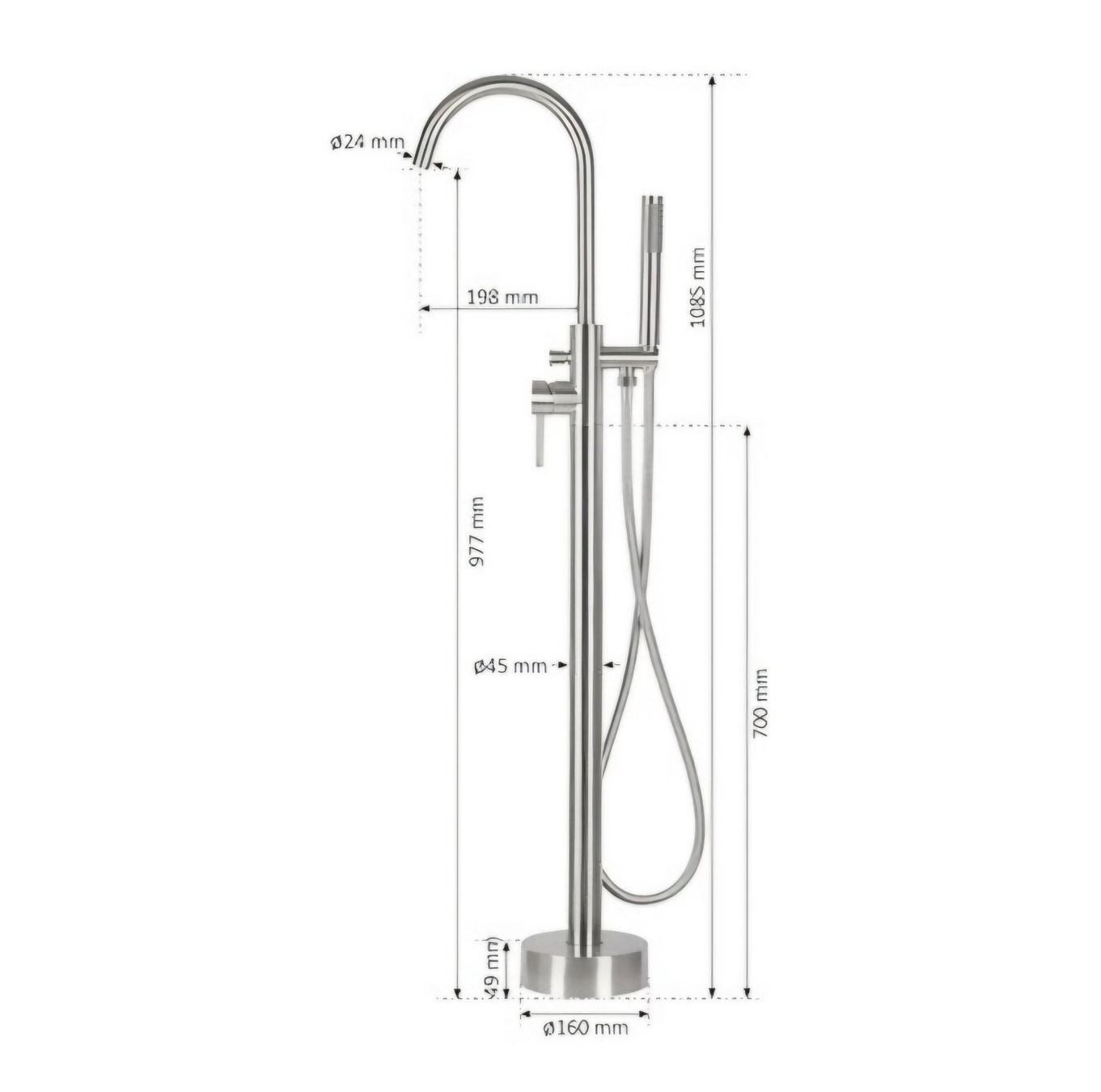 Rubinetteria: Badewannen Standarmatur - Differnz – Nuovo e nell'imballaggio originale da Reinach BL venduto da HeTra20 2
