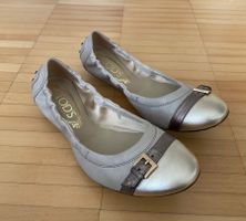 TOD's Ballerinas Damen Gr.36.5/37 - NP 489 EUR - 1x getragen
