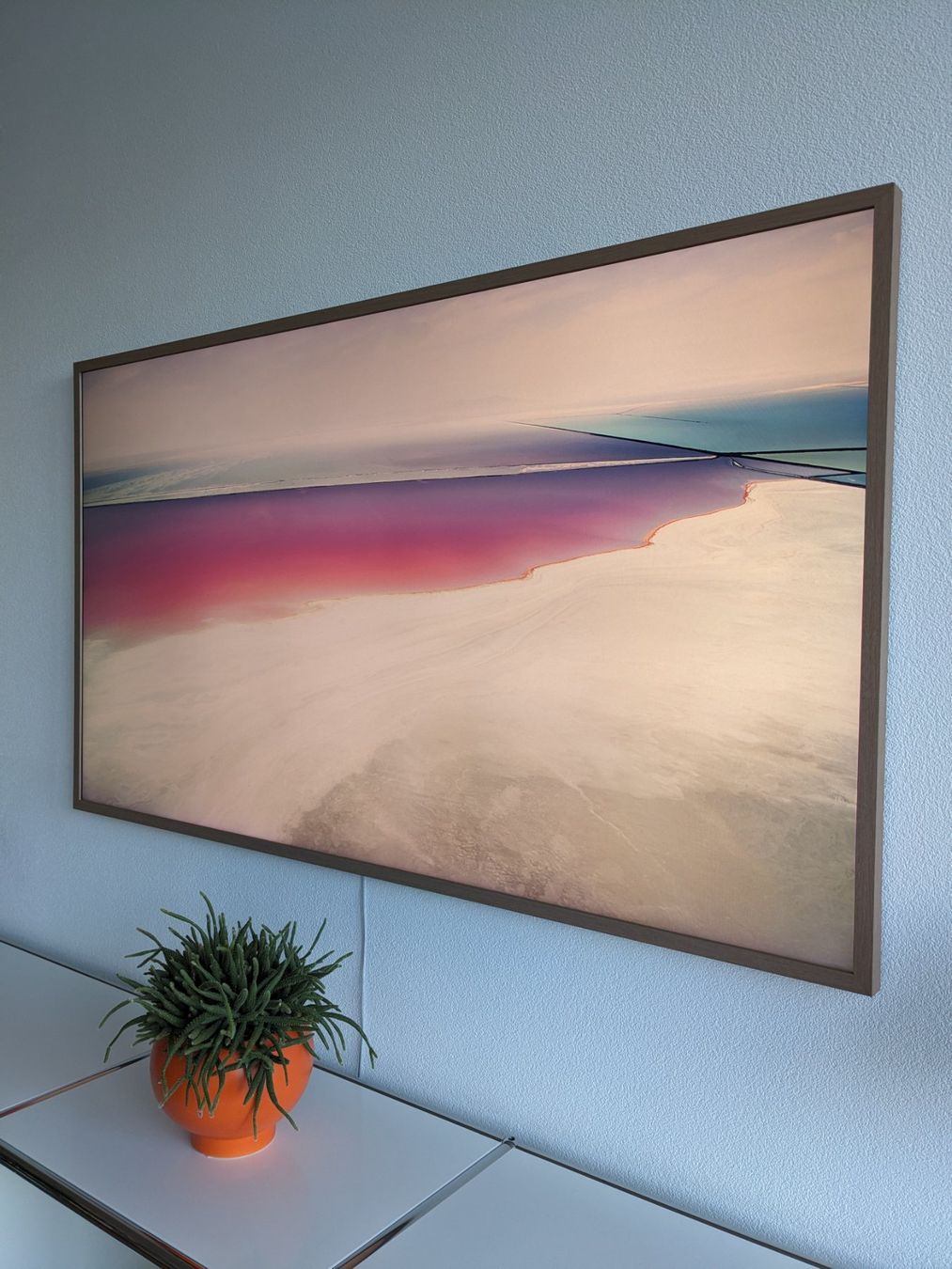 Samsung Televisori: Samsung Frame 55 TEAK-Design! – Usato da Lommiswil venduto da TreasureBay 9
