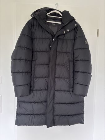 Hugo Boss Herren Winterjacke XL schwarz