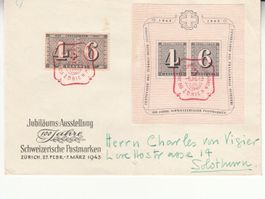 SBK W14 auf Ausstellungsbrief mit S ST S. 240