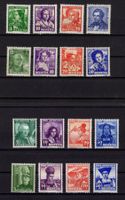 R1801 /  Pro juventute 1935/36/38/39