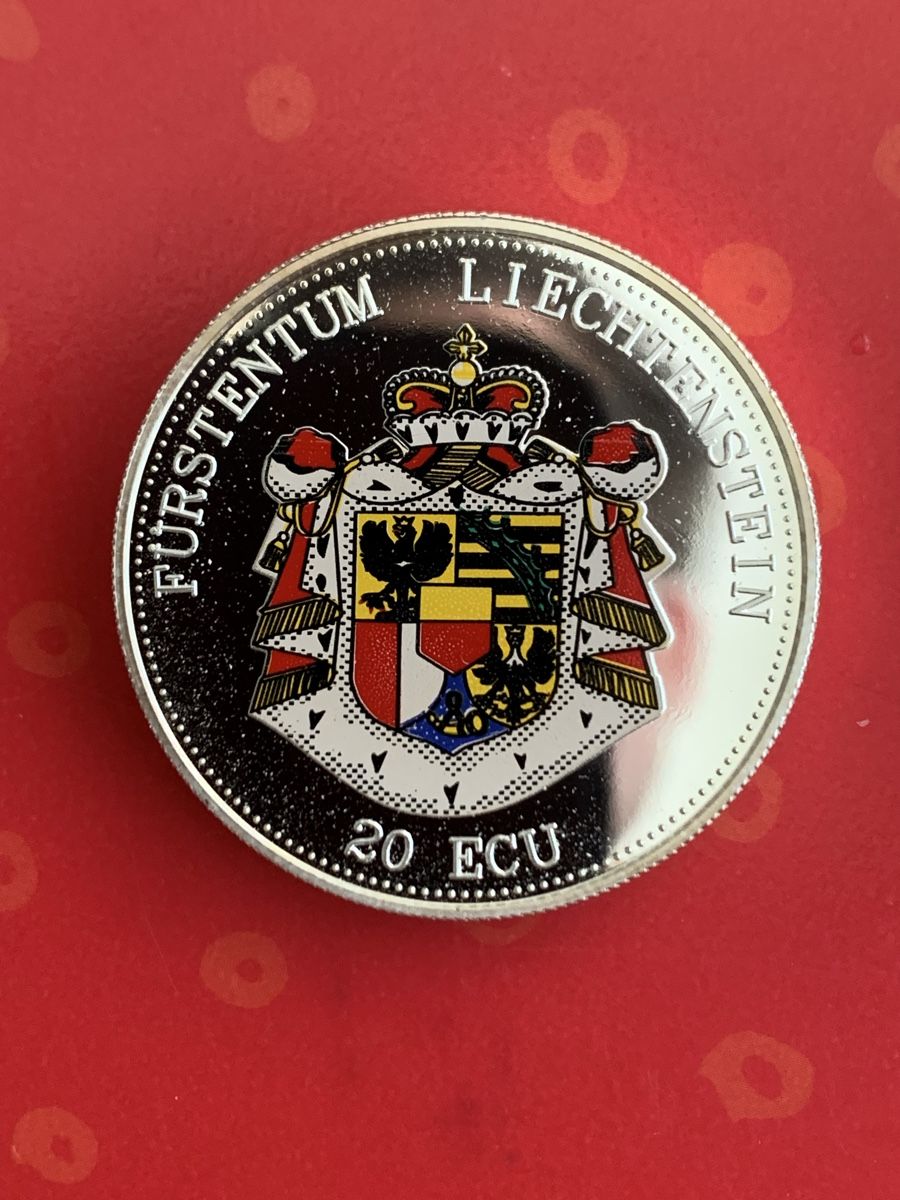 Toutes les monnaies: 20 ECU Vaduz Castle – Neuf (Voir description) à Fehraltorf par chilimilk
