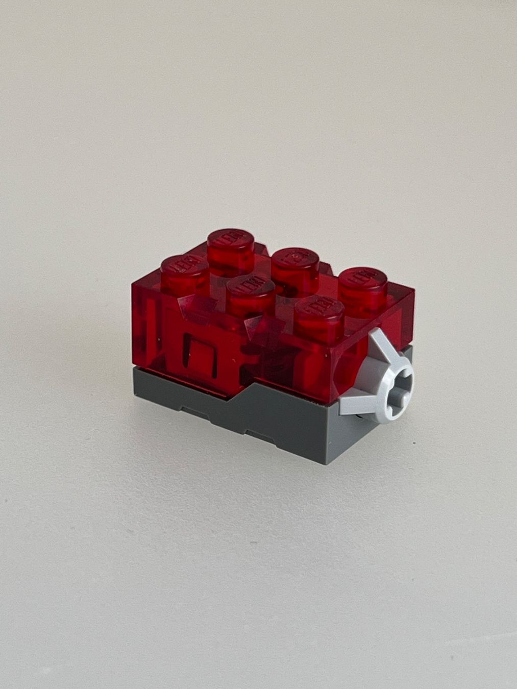 Lego Spielzeuge: LEGO Leuchtstein rot – Gebraucht aus Uttigen von sonorsonic