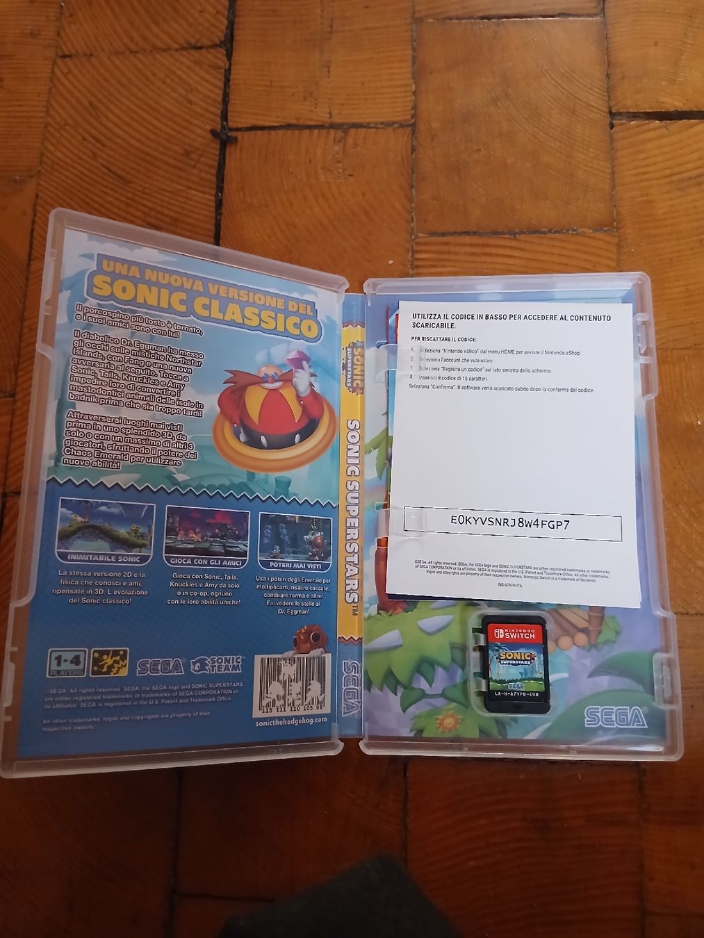 Sonic Giochi: Sonic superstars Nintendo switch  – Usato da Locarno venduto da sch_r2rh