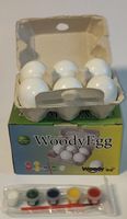 Neues Woody Egg Set zum Eier bemalen