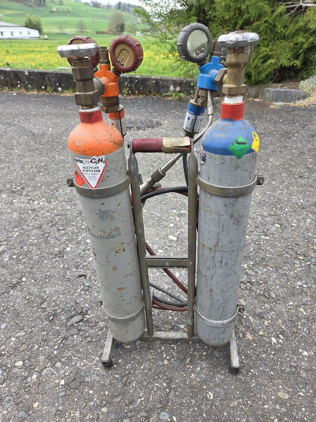 Saldatori: Autogen Schweissanlage Mobil – Usato da Villmergen venduto da schluessel65 3