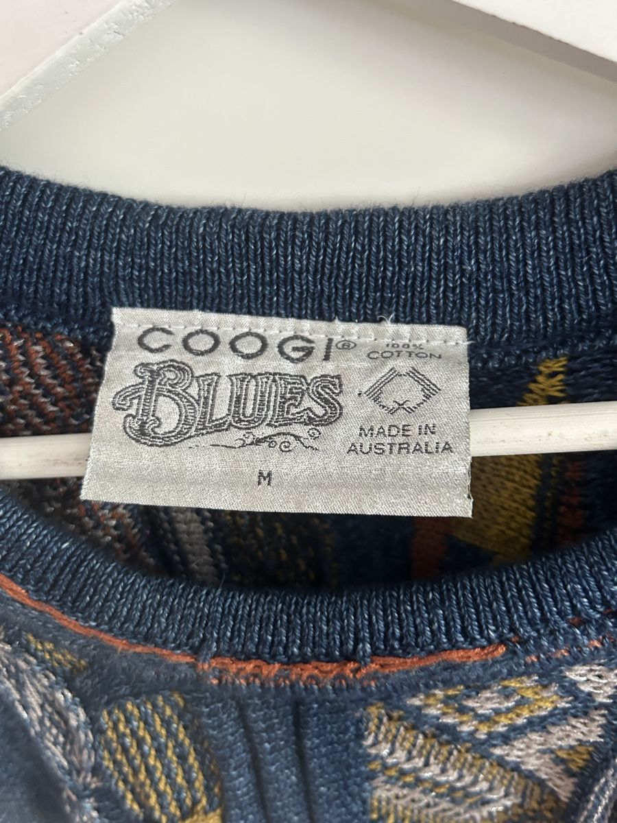 Pullover & Sweatshirts: Pull Coogi Blues Vintage, Taille M, en super état! – Gebraucht aus L'Isle von DanielGed 2